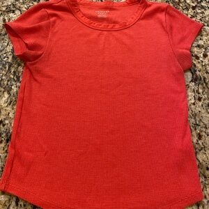 American Eagle Outfitters Kids Vibrant Red Tee